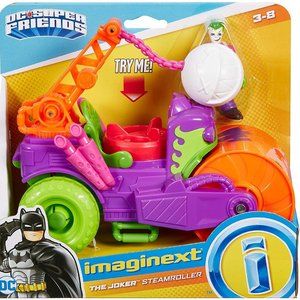 Imaginext DC Super Friends The Joker Steamroller